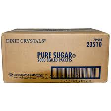 Dixie Crystal Sugar Packets - 2,000
