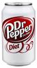 Diet Dr Pepper Cans 12 oz. 24/case